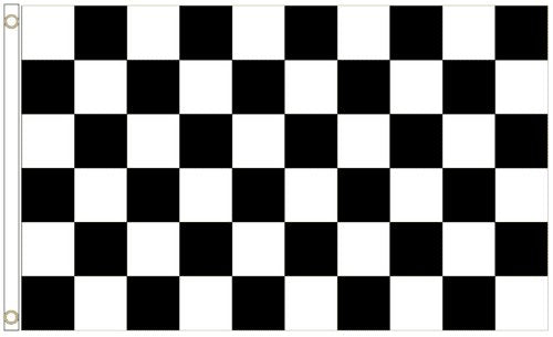 Derby County Check Flag 3x5ft Banner Polyester