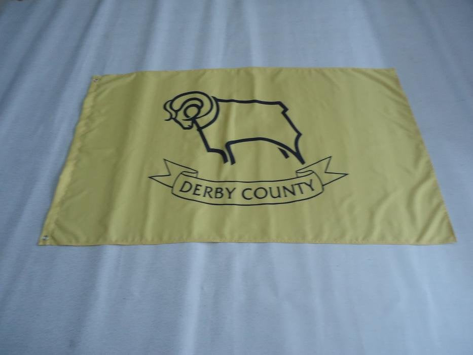 Derby County Football Club Flag 3x5ft Banner polyester