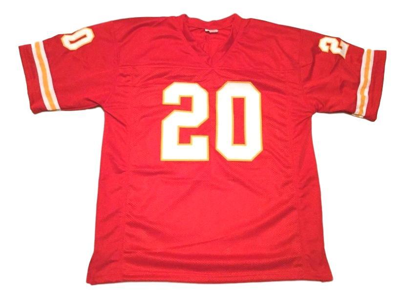 Deron Cherry Jersey #20 Custom Unsigned Football Stitched Red