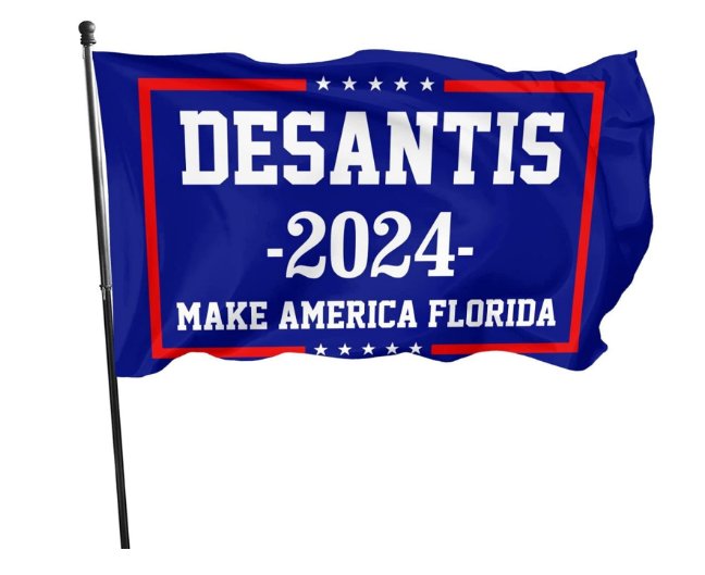Desantis 2024 Make America Florida 3x5 Ft Banner Flags Garden Flag Home