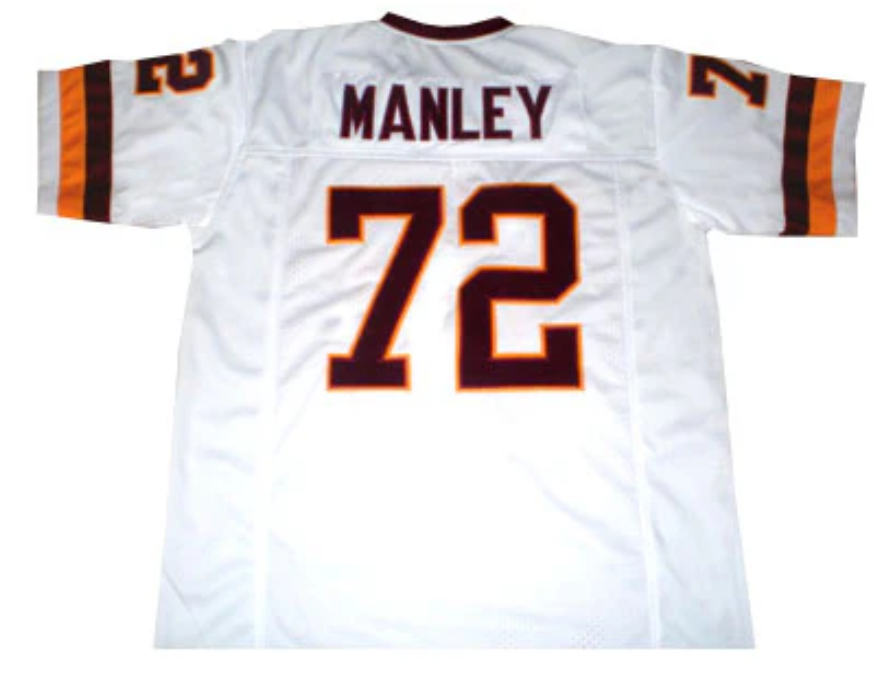 Dexter Manley Jersey Washington Redskins Custom Throwback Football White