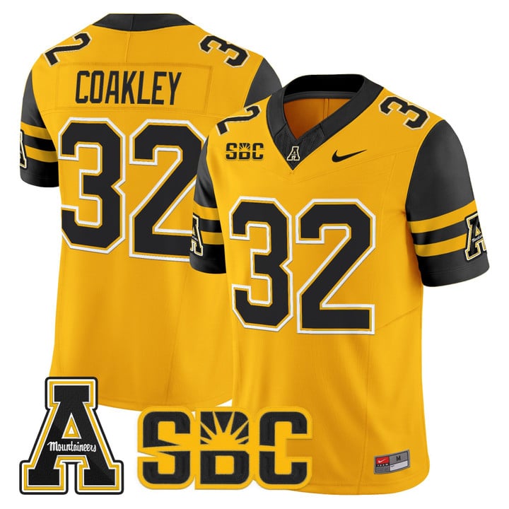 Dexter Coakley Jersey #32 App State Mountaineers 2025 Vapor Limited Stitched