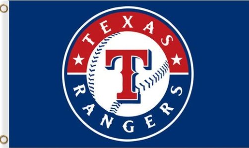 Digital Print Texas Rangers US Sport Flag 3X5Ft Banner USA Polyester with Brass Grommets