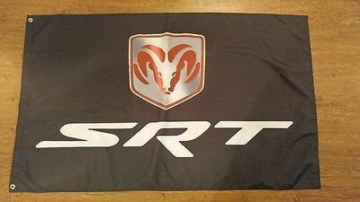 Dodge SRT Black Flag 3X5 Ft Polyester Banner USA 90x150cm