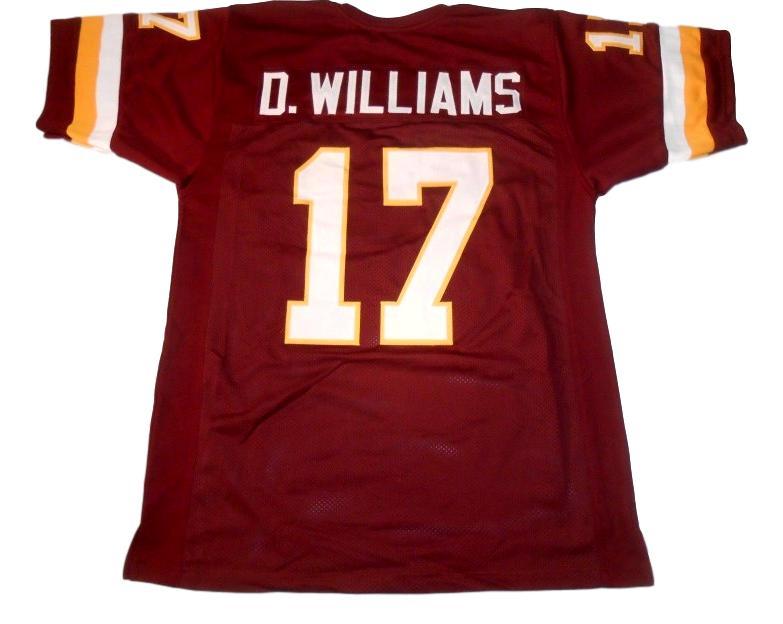 Doug Williams Jersey #17 Custom Unsigned Football Stitched Maroon