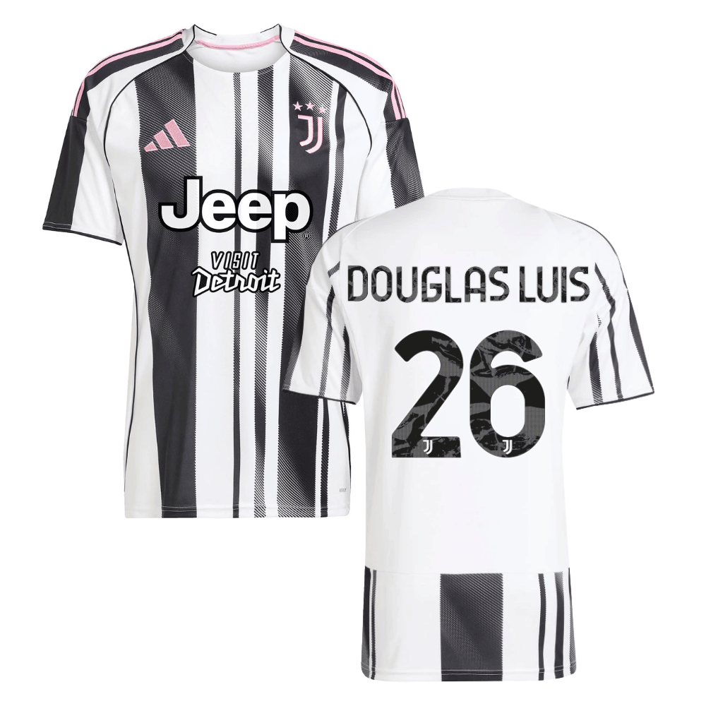 Dusan Vlahovic 9 Juventus 2025-26 Home Men Jersey – White