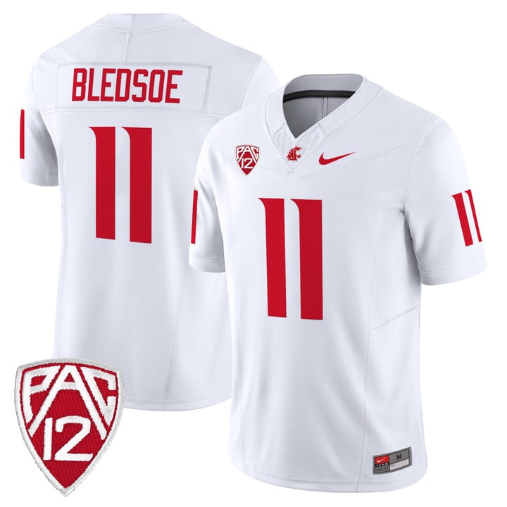 Drew Bledsoe Jersey #11 Washington State Cougars 2025 Vapor Limited Stitched