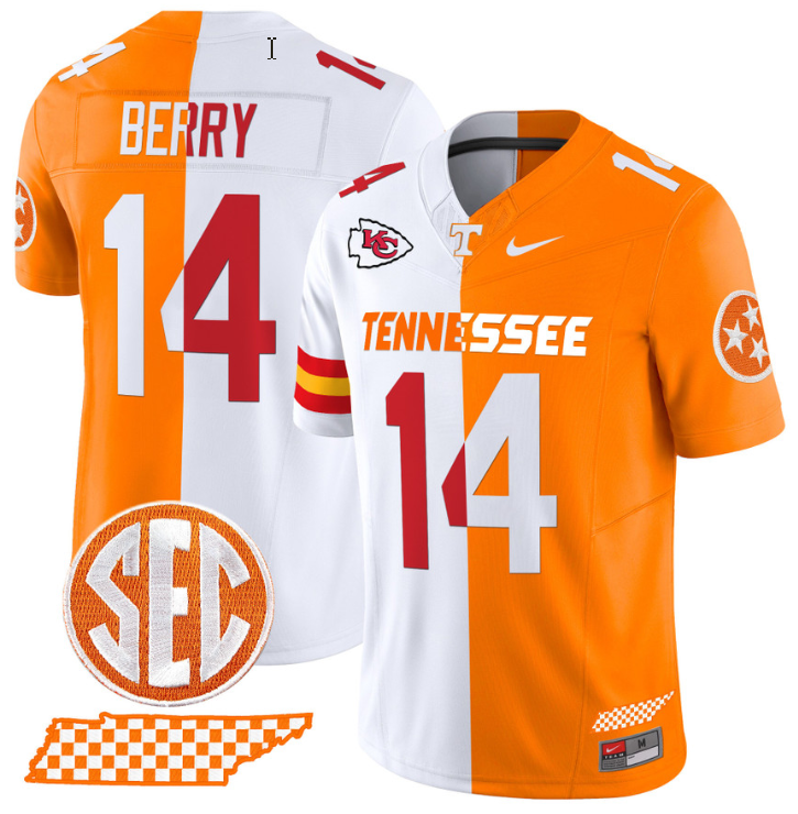 Peyton Manning Jersey Broncos #16 Tennessee Volunteers Split Vapor Football