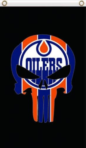 Edmonton Oilers Sport Flag 3X5Ft Polyester Digital Print Banner USA