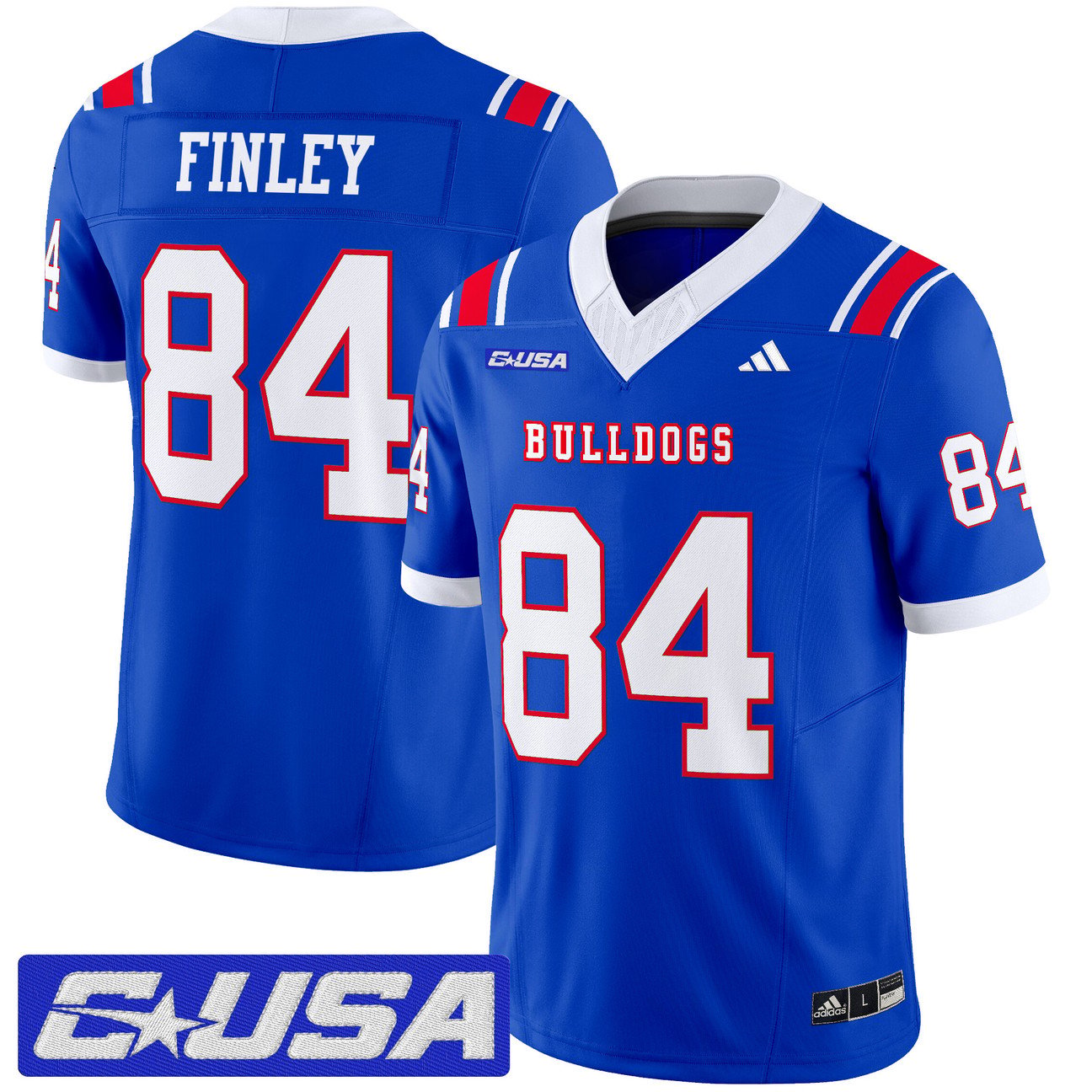 Eli Finley Jersey #84 Louisiana Tech Bulldogs 2025 Limited Stitched