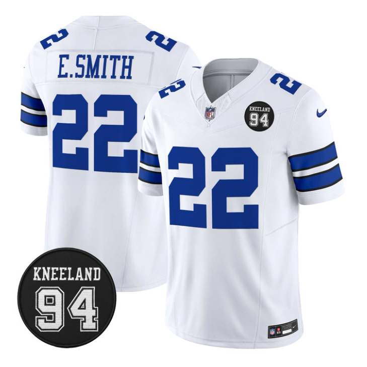 Emmitt Smith Jersey #22 Marshawn Kneeland Memorial Patch Stitched