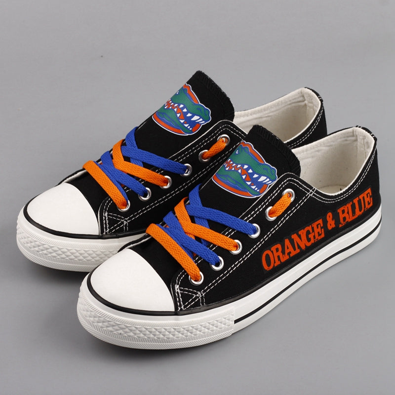 Florida Gators Limited Print NCAA College Students Low Top Canvas Shoes Sport Sneakers 2