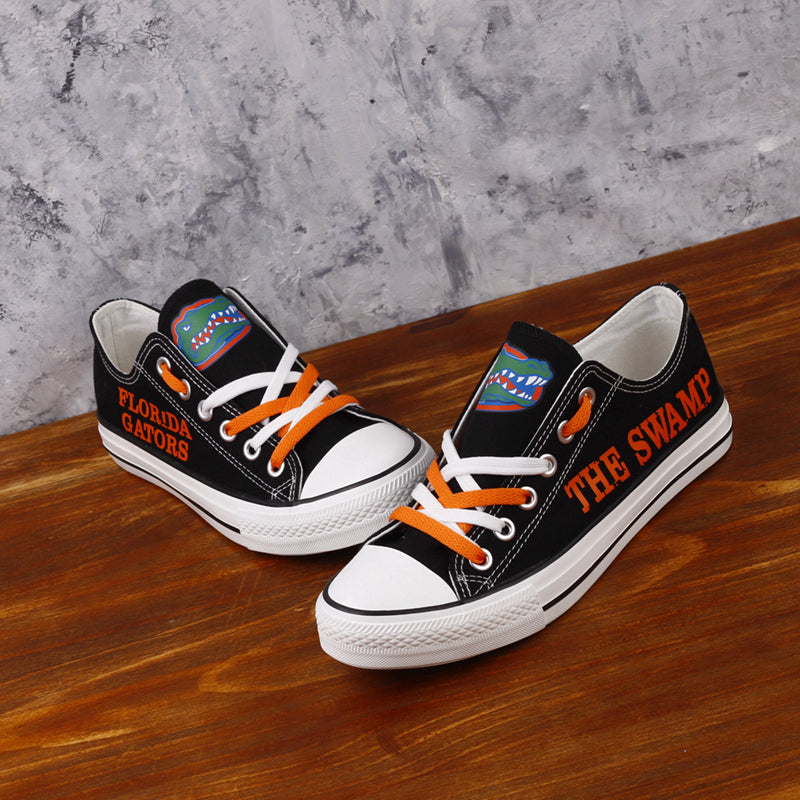 Florida Gators Limited Print NCAA College Students Low Top Canvas Shoes Sport Sneakers 3