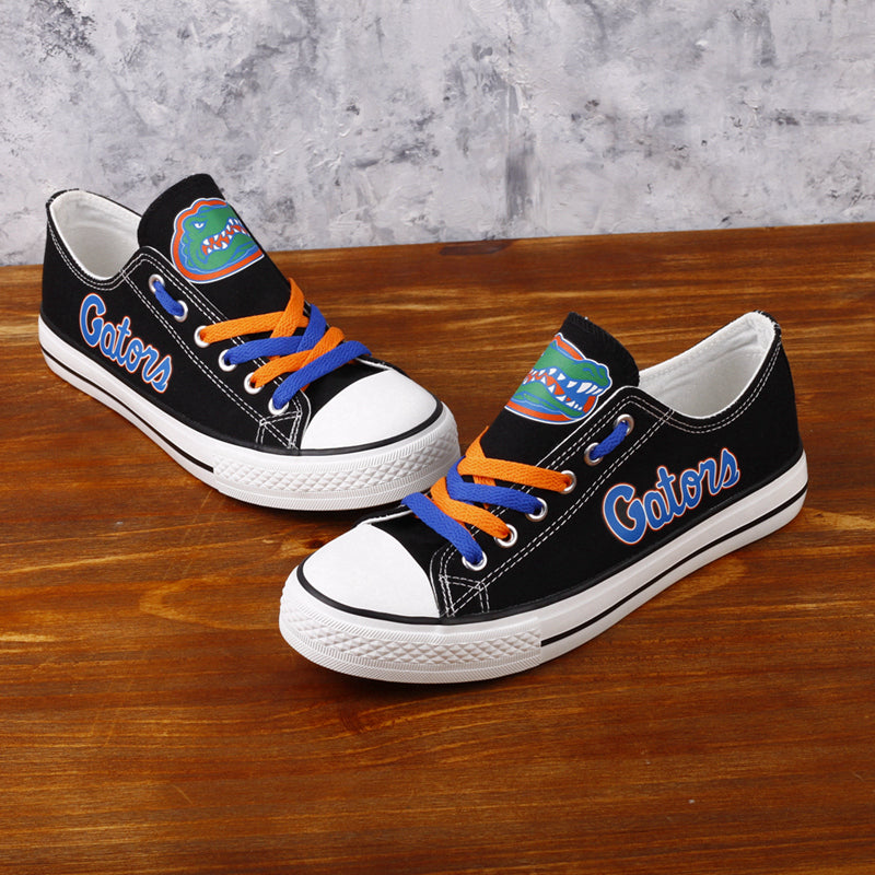 Florida Gators Limited Print NCAA College Students Low Top Canvas Shoes Sport Sneakers 1