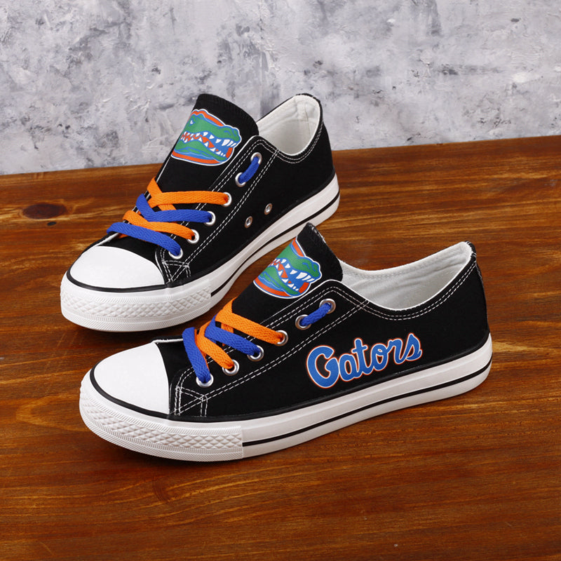 Florida Gators Limited Print NCAA College Students Low Top Canvas Shoes Sport Sneakers 1
