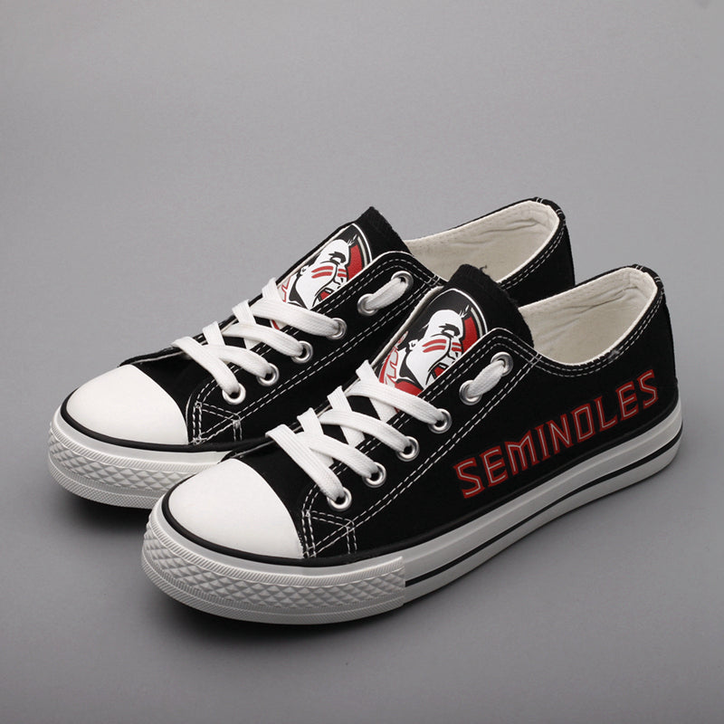 Florida State Seminoles Limited Print NCAA College Students Low Top Canvas Shoes Sport Sneakers 1