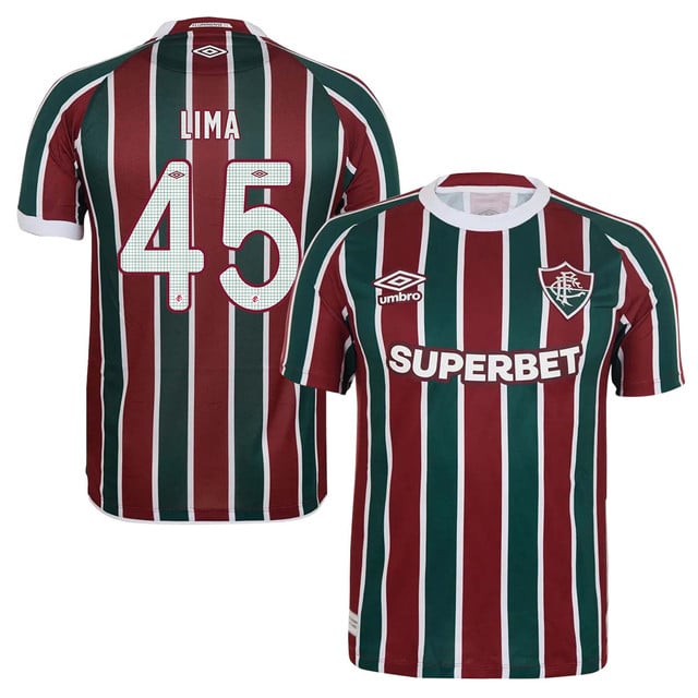 Fluminense Lima 45 Home 2025-26 Jersey – Red Green