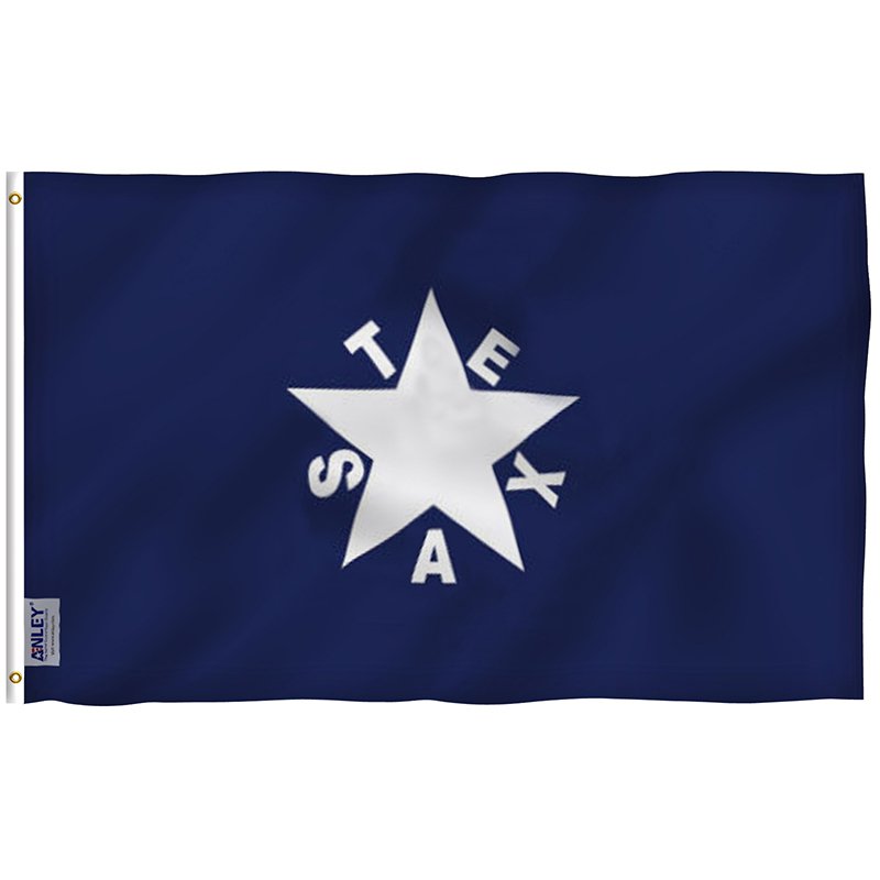 Fly Breeze Zavala De Lorenzo Texas Flag with Brass Grommets 3X5Ft Banner USA
