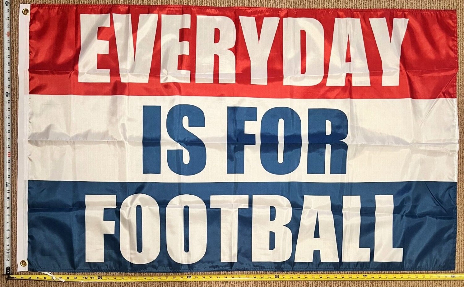 Football Flag ED Beer Golf Dorm Man Cave College Banner USA 3x5'