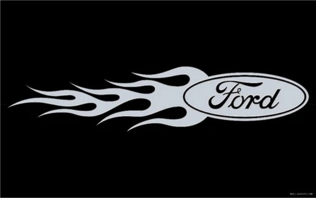 Ford Black Sport Flag 3X5 Ft Polyester Banner USA 90x150cm
