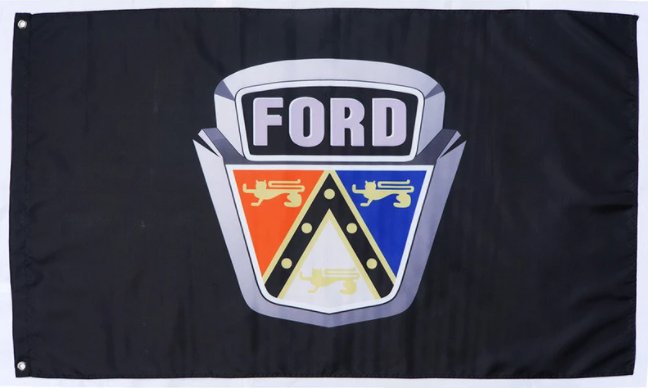 Ford Flag Black Sport 3X5 Ft Polyester Banner USA 90x150cm