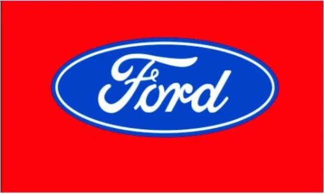 Ford Flag Red 3X5 Ft Polyester Banner USA 90x150cm