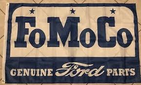 Ford Motor Company Genuine Parts Flag 3X5 Ft Polyester Banner USA 90x150cm