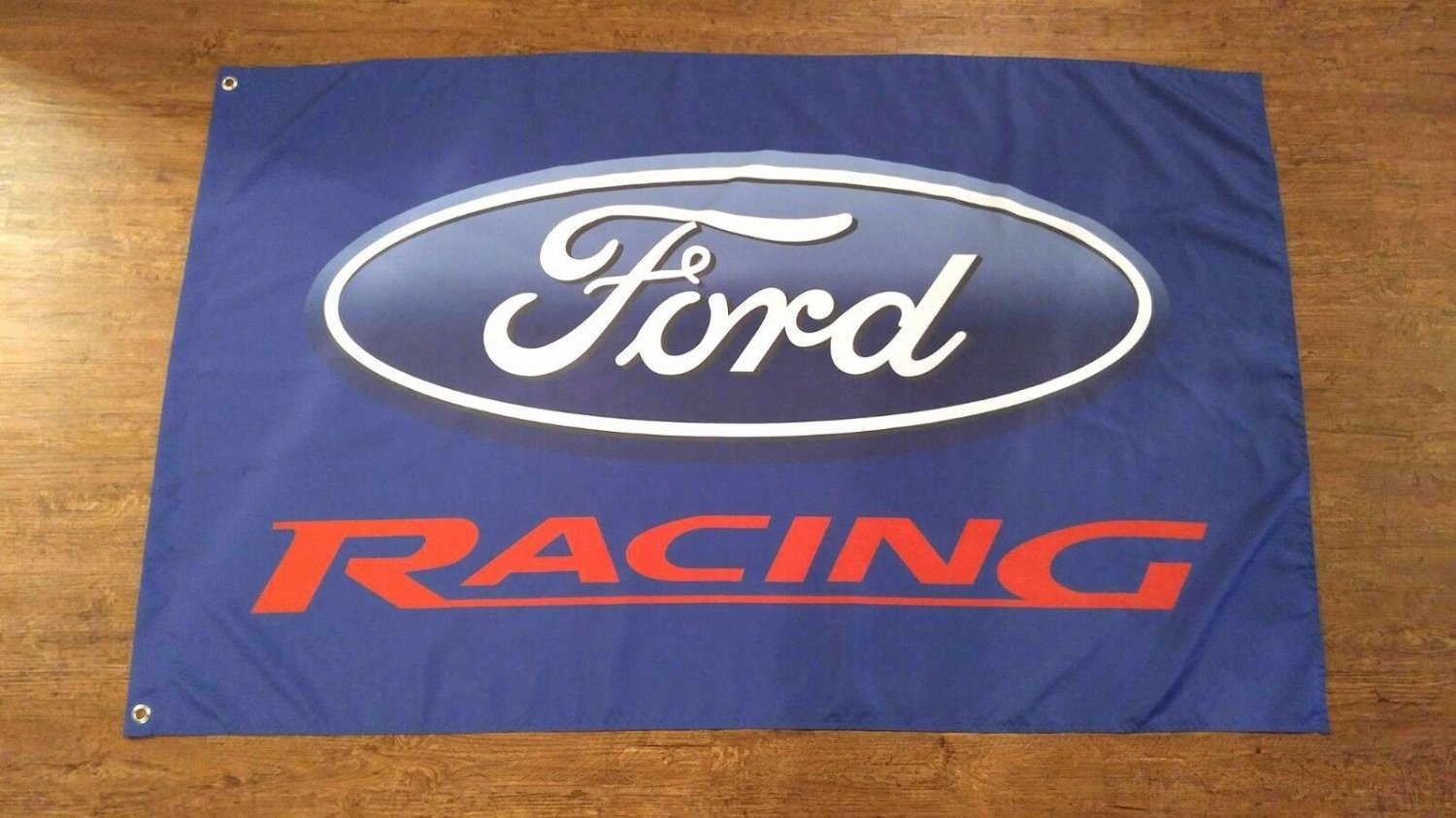 Ford Racing Blue Flag 3X5 Ft Polyester Banner USA 90x150cm