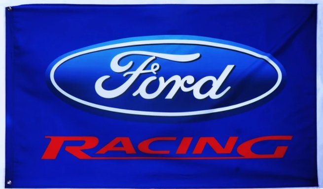 Ford Racing Blue Sport Flag 3X5 Ft Polyester Banner USA 90x150cm