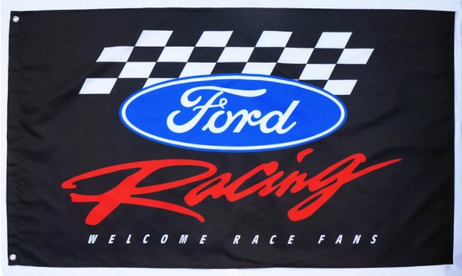 Ford Racing Flag 3X5 Ft Polyester Banner USA 90x150cm
