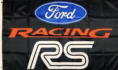 Ford Racing RS Sport Flag 3X5 Ft Polyester Banner USA 90x150cm