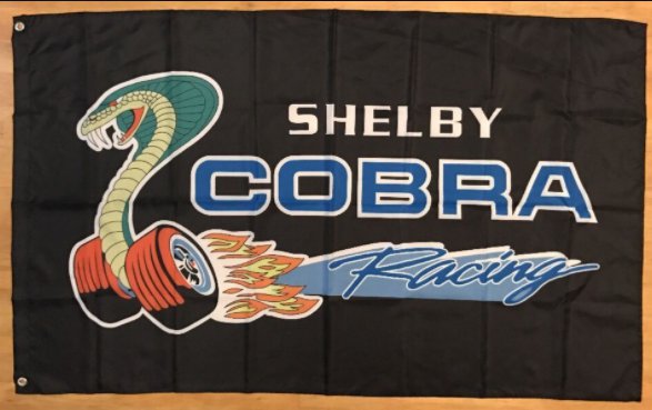 Ford Shelby Cobra Flag 3X5 Ft Polyester Banner USA 90x150cm