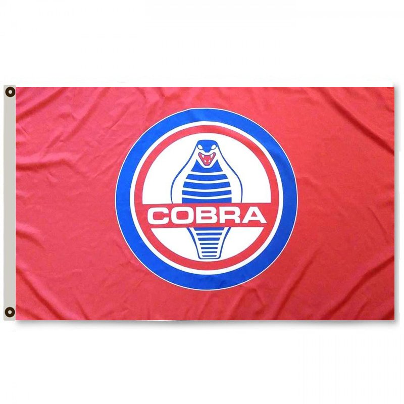 Ford Shelby Cobra Red Flag 3X5 Ft Polyester Banner USA 90x150cm