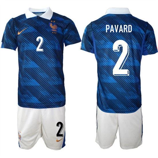 France #2 PAVARD Jerseys National Team x World Cup 2026 Home On Field Soccer
