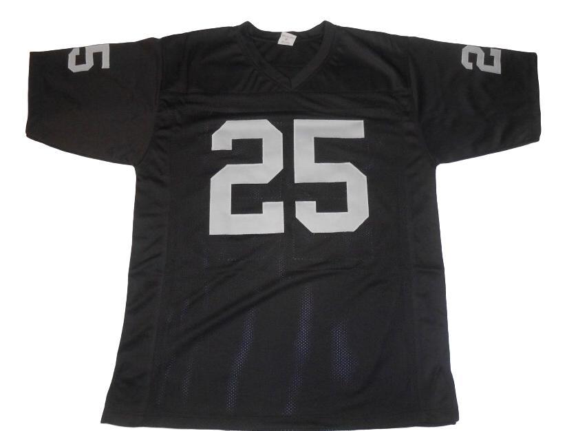 Fred Biletnikoff Jersey #25 Custom Unsigned Football Stitched Black