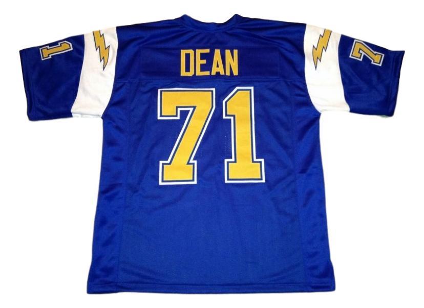 Fred Dean Jersey #71 Custom Unsigned Football Stitched Blue
