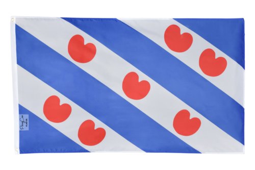 Friesland 3x5FT Flag Banner Frisia Netherlands Dutch Holland Hearts