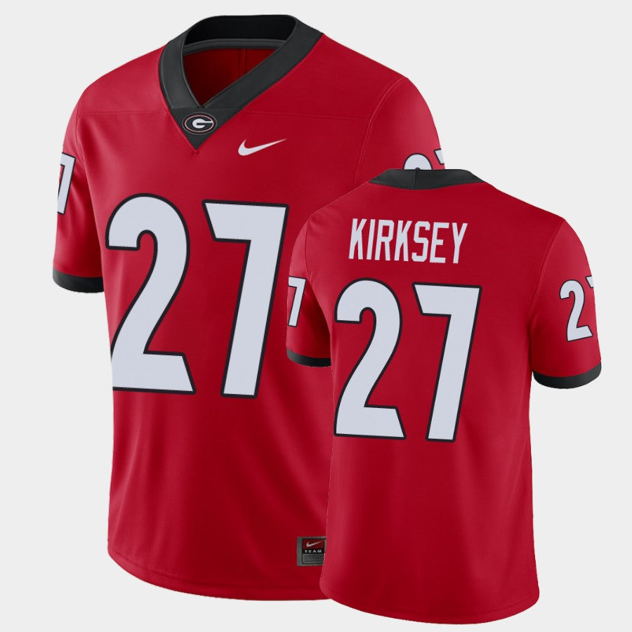 Georgia Bulldogs #27 Austin Kirksey Red College Football Alumni Player Jersey