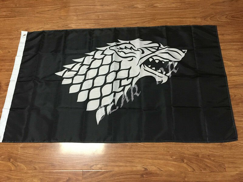 Game Of Thrones Stark Flag 3x5ft