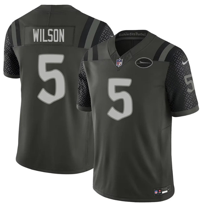 Garrett Wilson Jersey #5 F.U.S.E. Football Limited Rivalry Series All Stitched