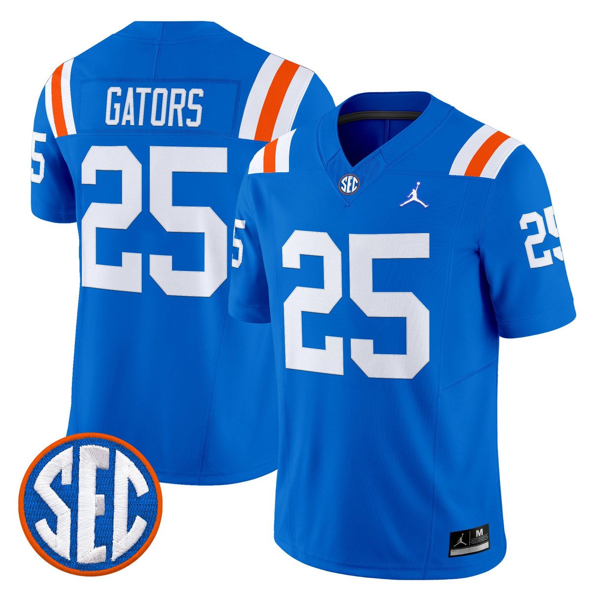 Gators Jersey #25 Florida Gators 1960s Throwback Vapor Limited Royal