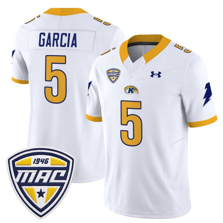 Gavin Garcia Jersey #5 Kent State Golden Flashes 2025 Limited Stitched