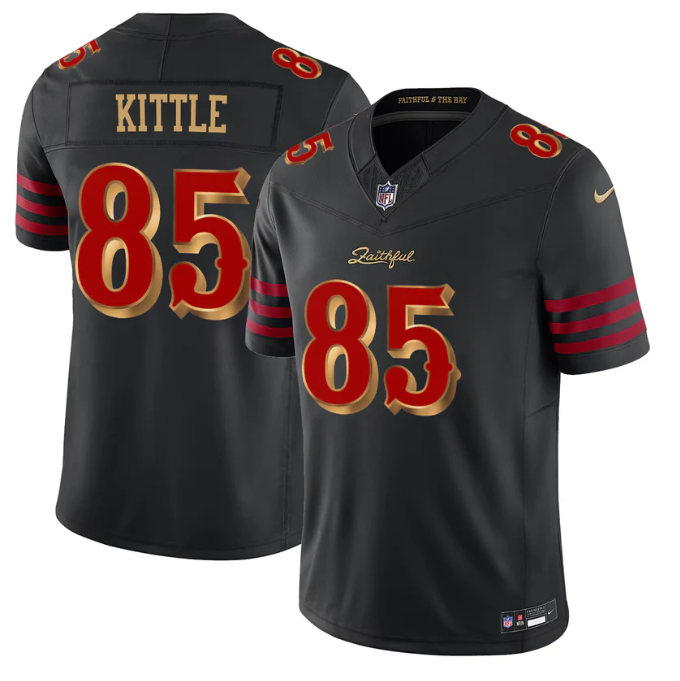 George Kittle Jersey #85 F.U.S.E. Football Limited Rivalry Series Stitched
