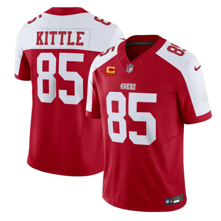 George Kittle Jersey #85 Football Vapor Limited All Stitched