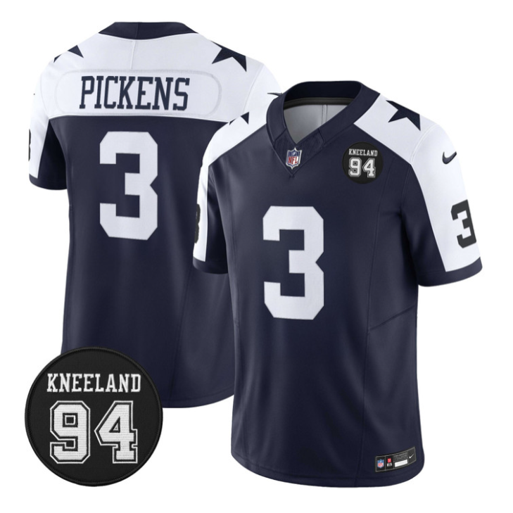 George Pickens Jersey #3 Marshawn Kneeland Memorial Patch Stitched