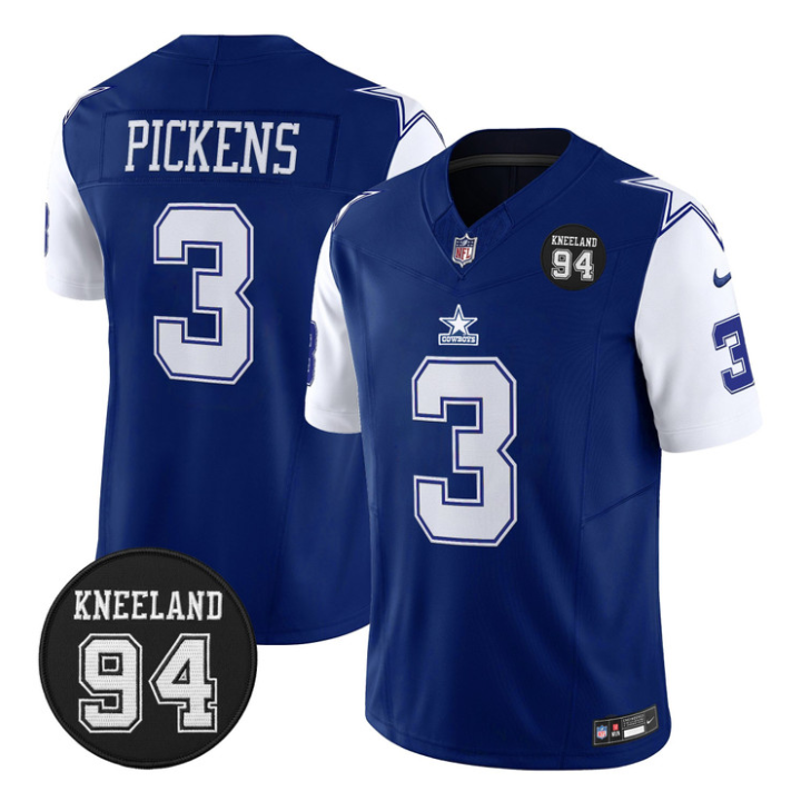 George Pickens Jersey #3 Marshawn Kneeland Memorial Patch Stitched