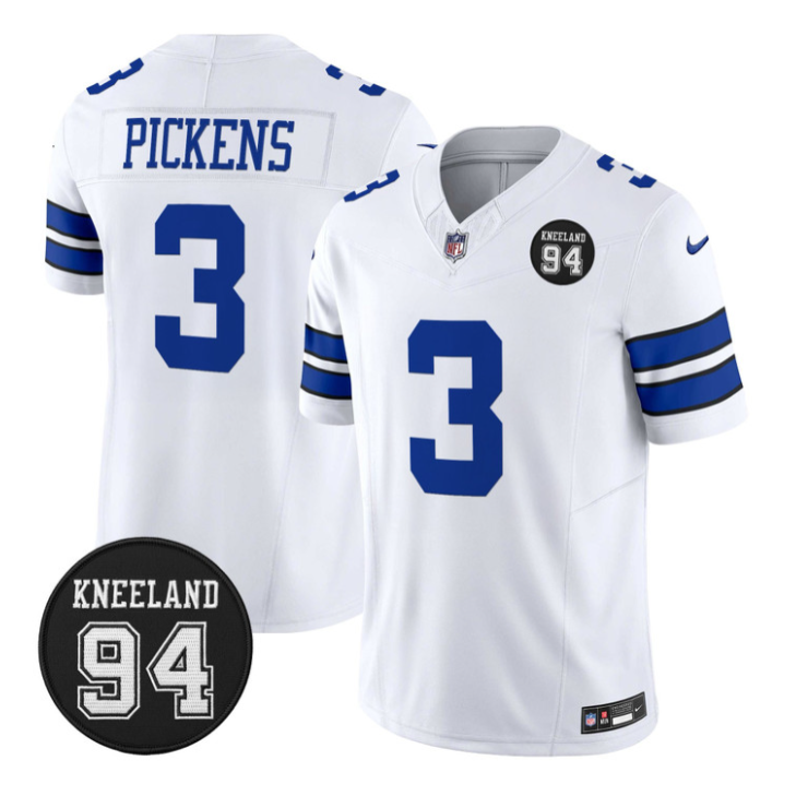 George Pickens Jersey #3 Marshawn Kneeland Memorial Patch Stitched