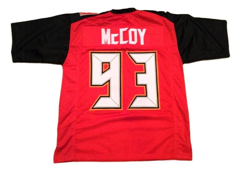 Gerald McCoy Jersey #93 Custom Unsigned Football Stitched Red