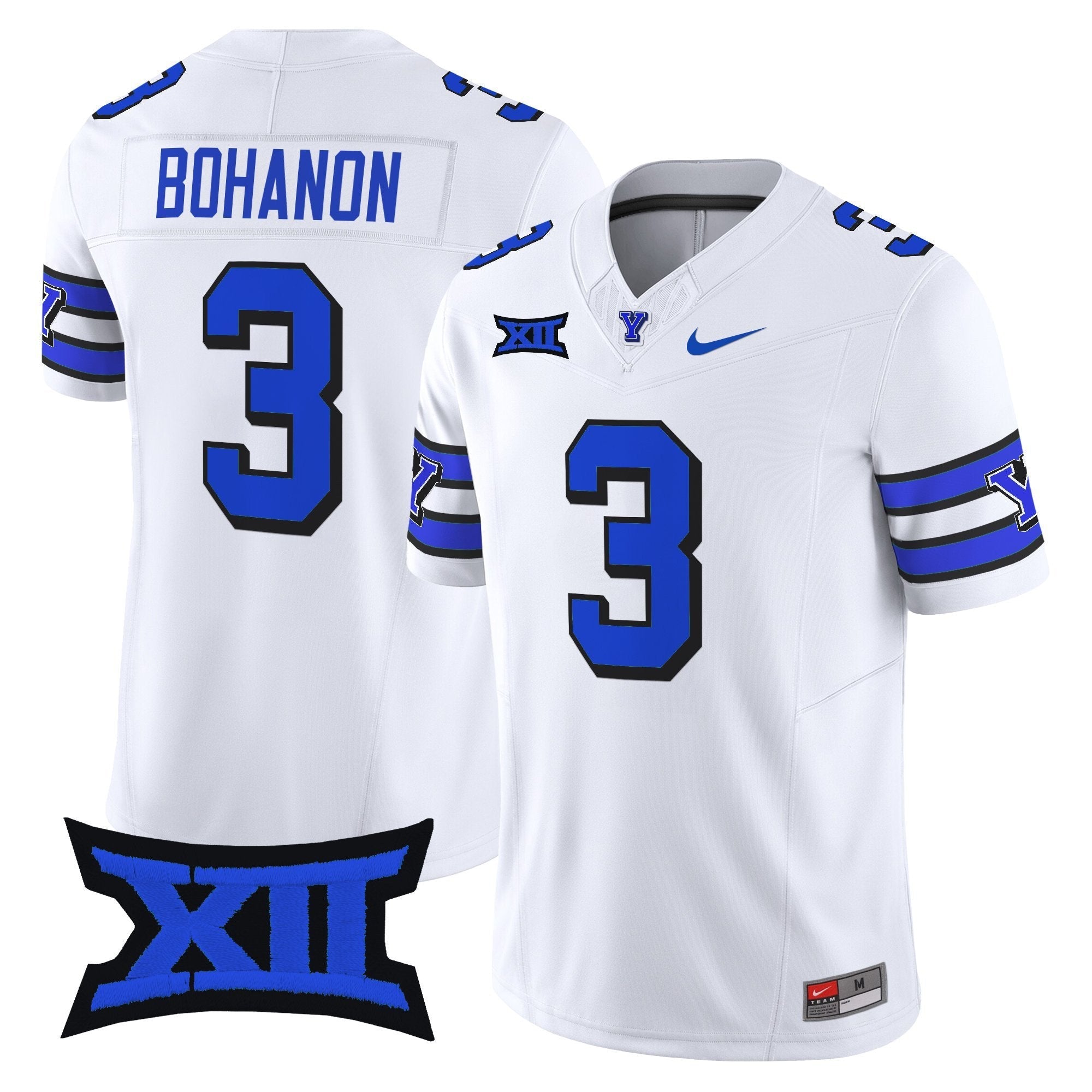 Gerry Bohanon Jersey #3 BYU Cougars 2025 Vapor Limited Stitched 1996 Throwback