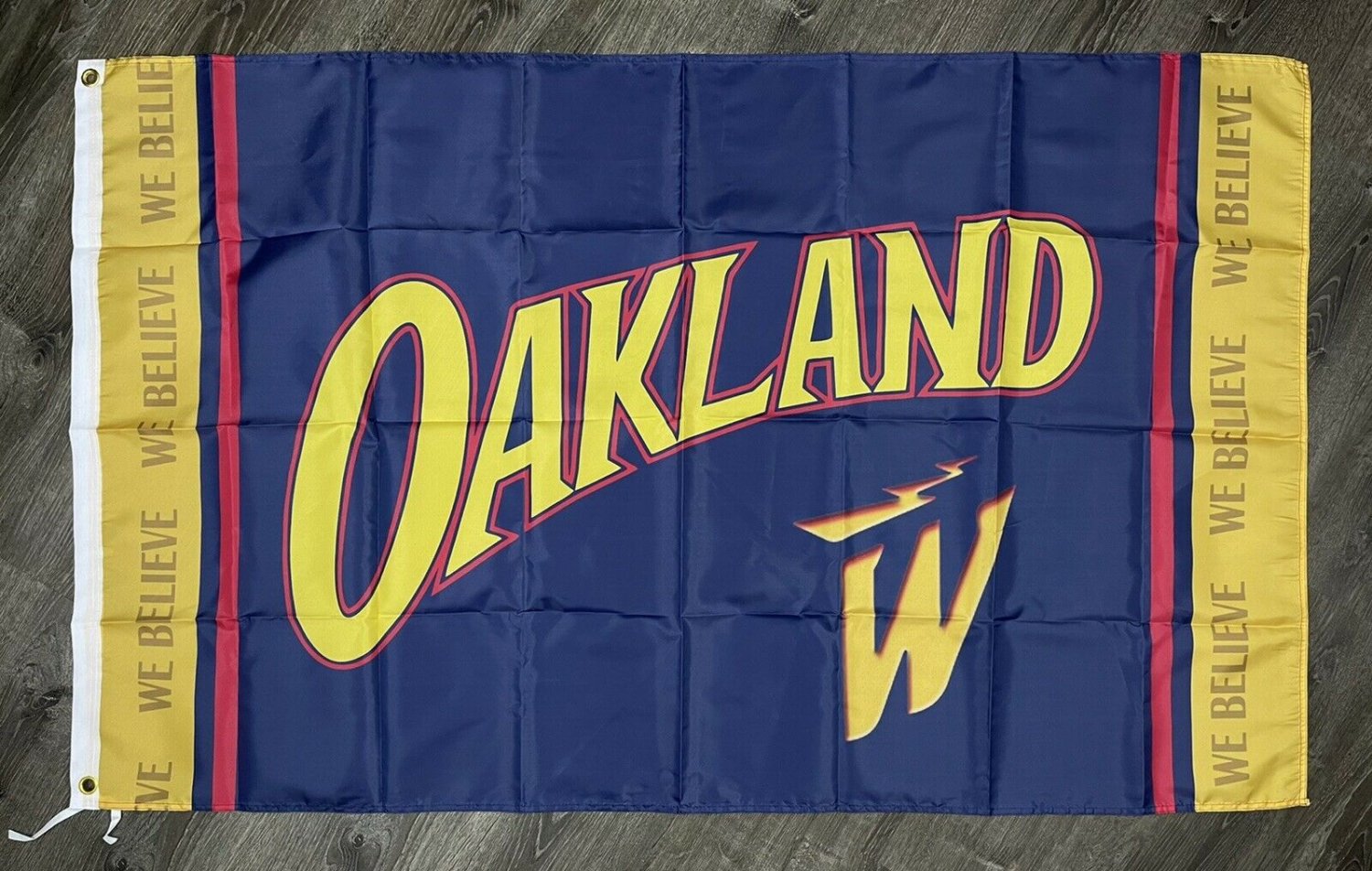 Golden State Warriors Classic Retro Flag 3x5 ft Sports Banner Man-Cave New